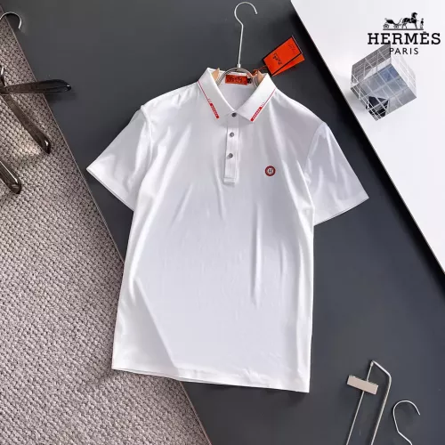 Hermes T-Shirts Short Sleeved For Men #1298663 $48.00 USD, Wholesale Replica Hermes T-Shirts