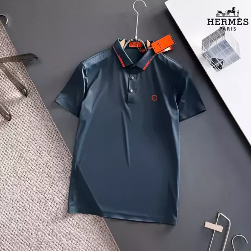 Hermes T-Shirts Short Sleeved For Men #1298664 $48.00 USD, Wholesale Replica Hermes T-Shirts