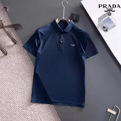 Prada T-Shirts Short Sleeved For Men #1298672 $48.00 USD, Wholesale Replica Prada T-Shirts