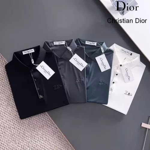 Replica Christian Dior T-Shirts Short Sleeved For Men #1298675 $48.00 USD for Wholesale