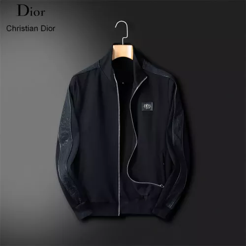 Replica Christian Dior Tracksuits Long Sleeved For Men #1298697 $92.00 USD for Wholesale