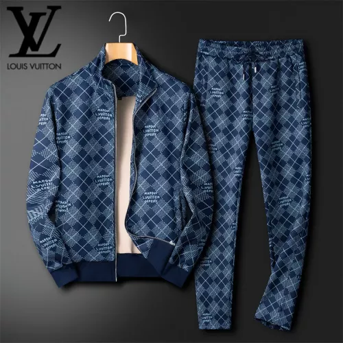 Louis Vuitton LV Tracksuits Long Sleeved For Men #1298701 $92.00 USD, Wholesale Replica Louis Vuitton LV Tracksuits