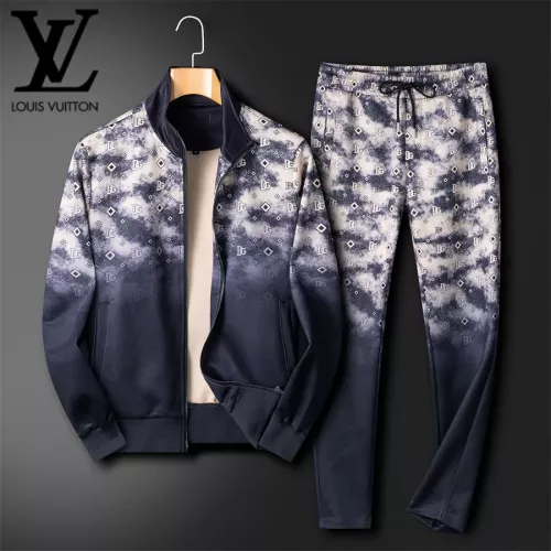 Louis Vuitton LV Tracksuits Long Sleeved For Men #1298702 $92.00 USD, Wholesale Replica Louis Vuitton LV Tracksuits