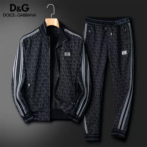 Dolce &amp; Gabbana D&amp;G Tracksuits Long Sleeved For Men #1298703 $92.00 USD, Wholesale Replica Dolce &amp; Gabbana D&amp;G Tracksuits