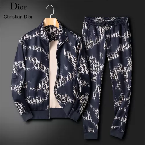 Christian Dior Tracksuits Long Sleeved For Men #1298708 $92.00 USD, Wholesale Replica Christian Dior Tracksuits