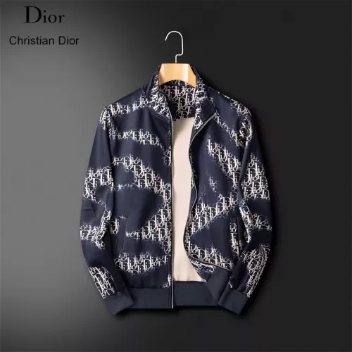 Replica Christian Dior Tracksuits Long Sleeved For Men #1298708 $92.00 USD for Wholesale