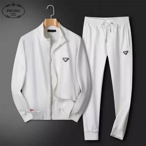 Prada Tracksuits Long Sleeved For Men #1298735 $80.00 USD, Wholesale Replica Prada Tracksuits