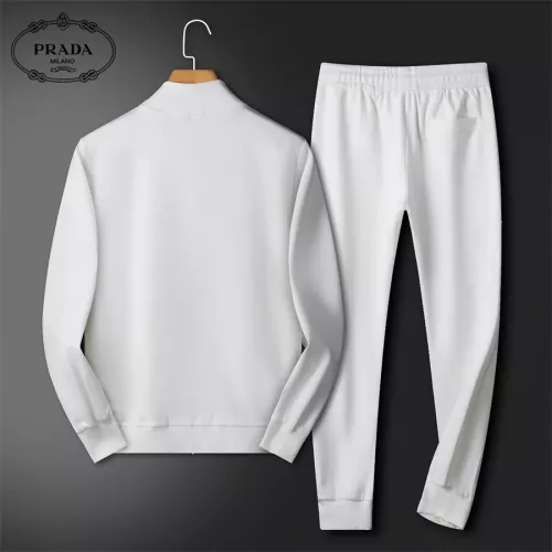 Replica Prada Tracksuits Long Sleeved For Men #1298735 $80.00 USD for Wholesale