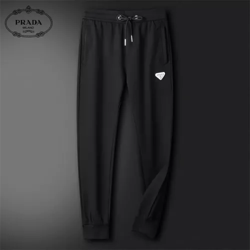 Replica Prada Tracksuits Long Sleeved For Men #1298736 $80.00 USD for Wholesale