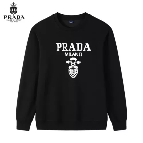 Prada Hoodies Long Sleeved For Men #1298761 $40.00 USD, Wholesale Replica Prada Hoodies