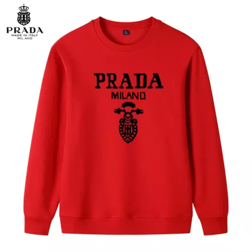 Prada Hoodies Long Sleeved For Men #1298765 $40.00 USD, Wholesale Replica Prada Hoodies