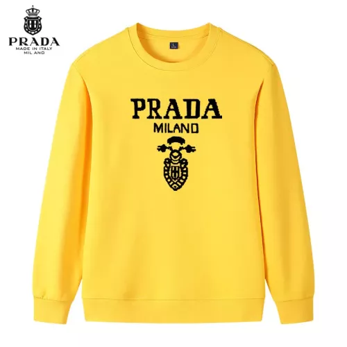 Prada Hoodies Long Sleeved For Men #1298766 $40.00 USD, Wholesale Replica Prada Hoodies