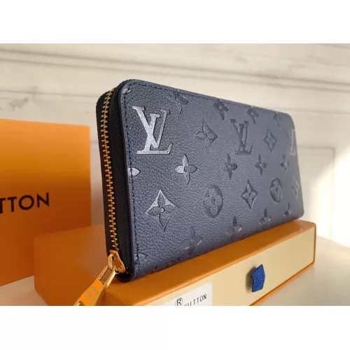 Replica Louis Vuitton LV Wallets In Navy #1298834 $34.00 USD for Wholesale