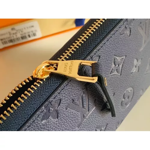 Replica Louis Vuitton LV Wallets In Navy #1298834 $34.00 USD for Wholesale