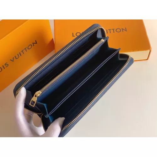 Replica Louis Vuitton LV Wallets In Navy #1298834 $34.00 USD for Wholesale