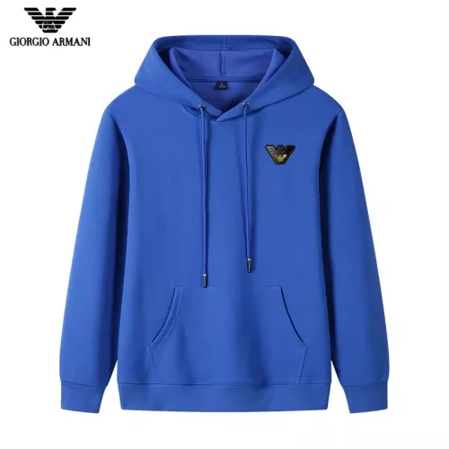 Armani Hoodies Long Sleeved For Men #1298857 $40.00 USD, Wholesale Replica Armani Hoodies