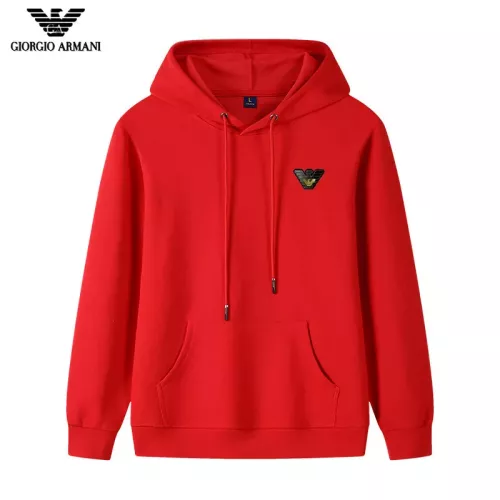 Armani Hoodies Long Sleeved For Men #1298860 $40.00 USD, Wholesale Replica Armani Hoodies