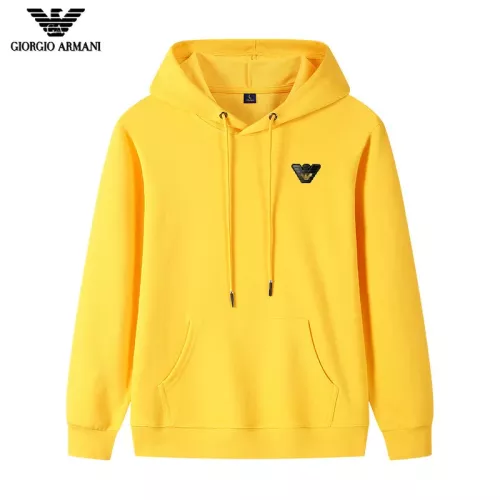 Armani Hoodies Long Sleeved For Men #1298861 $40.00 USD, Wholesale Replica Armani Hoodies