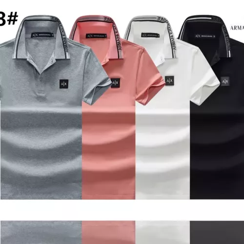 Replica Armani T-Shirts Short Sleeved For Men #1298902 $25.00 USD for Wholesale