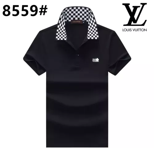 Louis Vuitton LV T-Shirts Short Sleeved For Men #1298917 $25.00 USD, Wholesale Replica Louis Vuitton LV T-Shirts