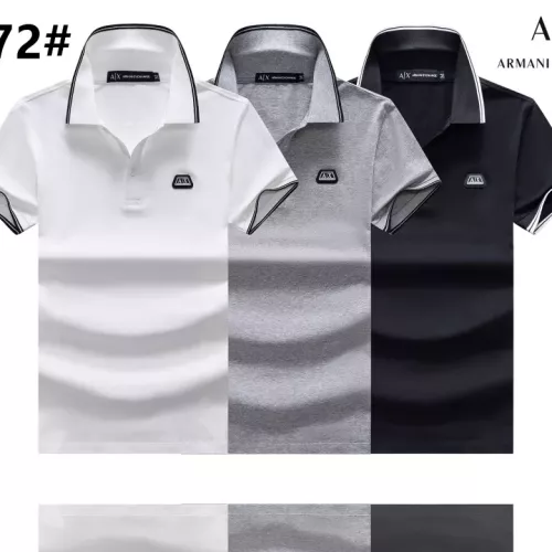 Replica Armani T-Shirts Short Sleeved For Men #1298928 $25.00 USD for Wholesale