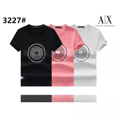 Replica Armani T-Shirts Short Sleeved For Men #1298959 $27.00 USD for Wholesale