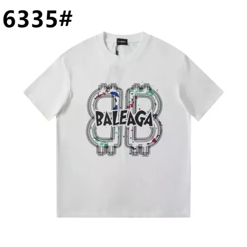 Balenciaga T-Shirts Short Sleeved For Men #1299030 $29.00 USD, Wholesale Replica Balenciaga T-Shirts