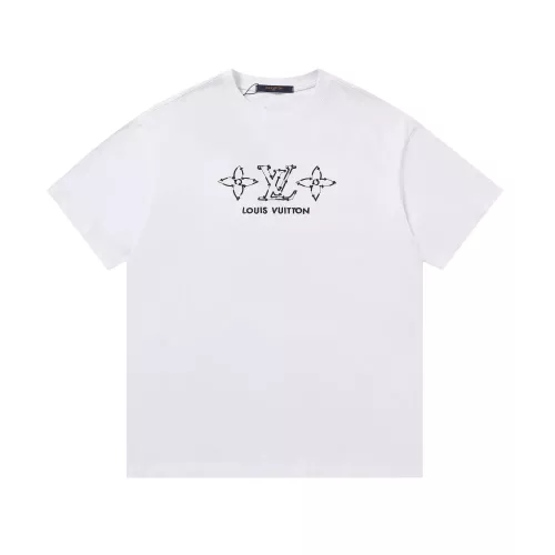 Louis Vuitton LV T-Shirts Short Sleeved For Unisex #1299110 $32.00 USD, Wholesale Replica Louis Vuitton LV T-Shirts