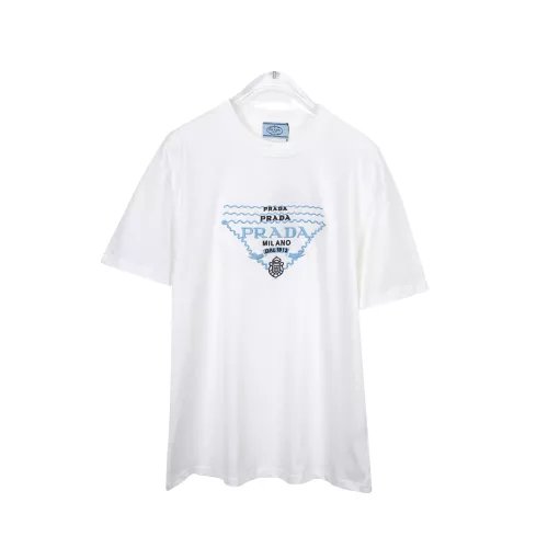 Prada T-Shirts Short Sleeved For Unisex #1299126 $29.00 USD, Wholesale Replica Prada T-Shirts