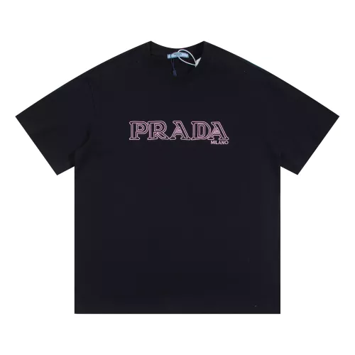 Prada T-Shirts Short Sleeved For Unisex #1299131 $32.00 USD, Wholesale Replica Prada T-Shirts