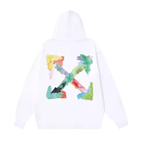 Off-White Hoodies Long Sleeved For Unisex #1299222 $52.00 USD, Wholesale Replica Off-White Hoodies