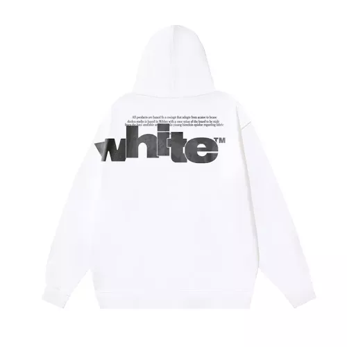 Replica Off-White Hoodies Long Sleeved For Unisex #1299224 $52.00 USD for Wholesale