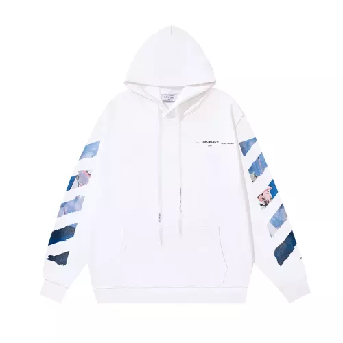 Replica Off-White Hoodies Long Sleeved For Unisex #1299233 $52.00 USD for Wholesale