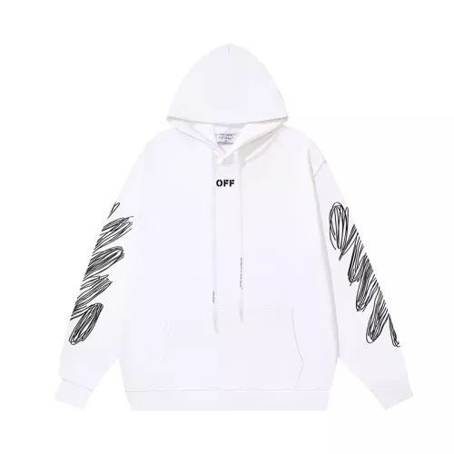 Off-White Hoodies Long Sleeved For Unisex #1299235 $52.00 USD, Wholesale Replica Off-White Hoodies