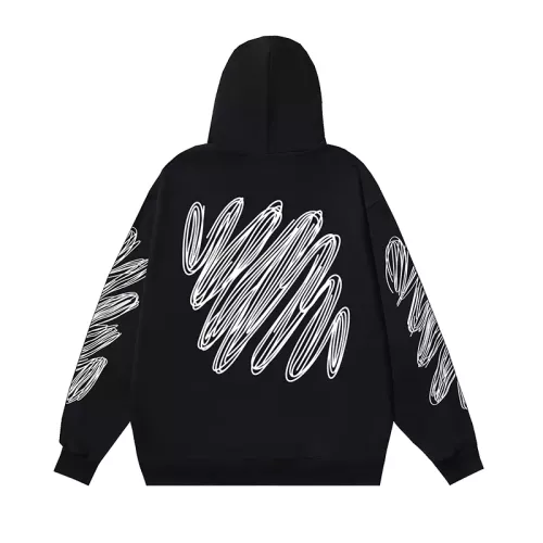 Replica Off-White Hoodies Long Sleeved For Unisex #1299236 $52.00 USD for Wholesale