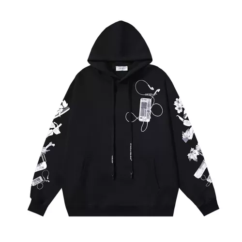 Replica Off-White Hoodies Long Sleeved For Unisex #1299243 $52.00 USD for Wholesale