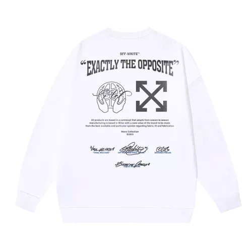 Off-White Hoodies Long Sleeved For Unisex #1299249 $45.00 USD, Wholesale Replica Off-White Hoodies