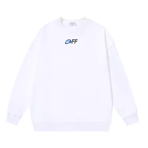 Replica Off-White Hoodies Long Sleeved For Unisex #1299249 $45.00 USD for Wholesale