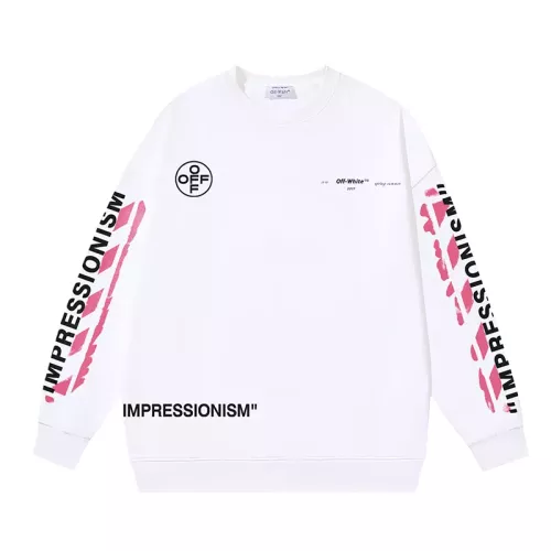 Off-White Hoodies Long Sleeved For Unisex #1299263 $48.00 USD, Wholesale Replica Off-White Hoodies