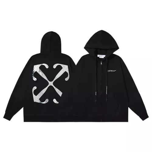 Off-White Hoodies Long Sleeved For Unisex #1299272 $60.00 USD, Wholesale Replica Off-White Hoodies