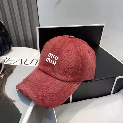 MIU MIU Caps #1299617 $25.00 USD, Wholesale Replica MIU MIU Caps