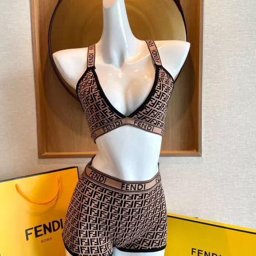 Replica Fendi Bathing Suits For Women #1299728 $45.00 USD for Wholesale