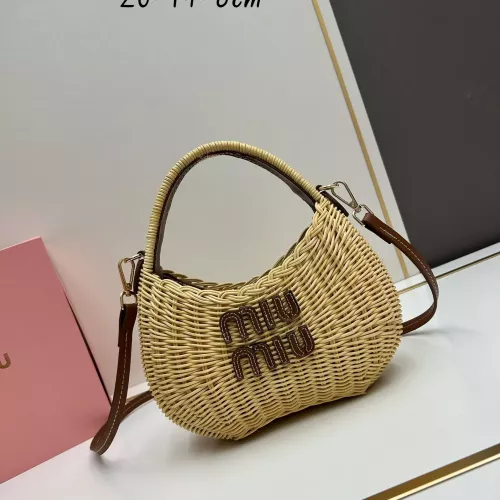 MIU MIU AAA Quality Handbags For Women #1299846 $88.00 USD, Wholesale Replica MIU MIU AAA Quality Handbags