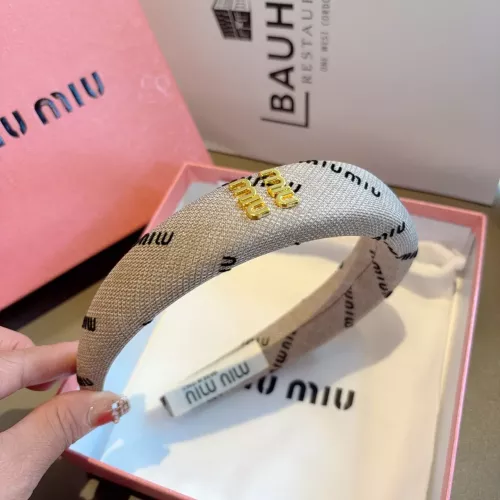 Replica MIU MIU Headband For Women #1299955 $27.00 USD for Wholesale