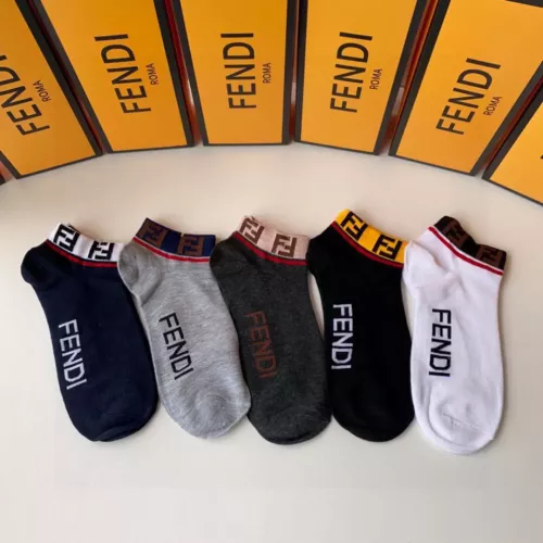 Fendi Socks #1300582 $27.00 USD, Wholesale Replica Fendi Socks