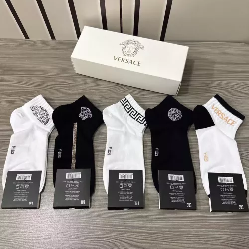 Versace Socks #1300601 $25.00 USD, Wholesale Replica Versace Socks