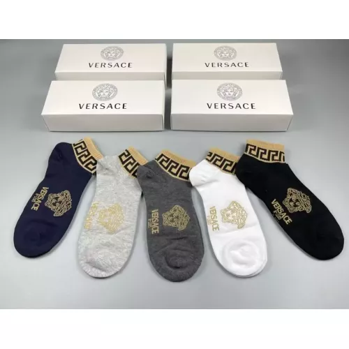 Versace Socks For Men #1300602 $25.00 USD, Wholesale Replica Versace Socks