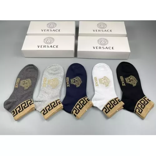 Replica Versace Socks For Men #1300602 $25.00 USD for Wholesale