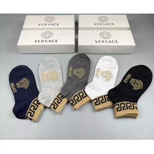 Replica Versace Socks For Men #1300602 $25.00 USD for Wholesale