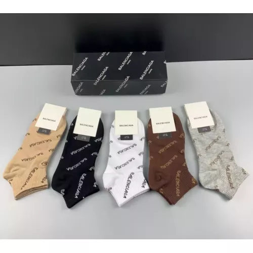 Balenciaga Socks For Women #1300606 $25.00 USD, Wholesale Replica Balenciaga Socks